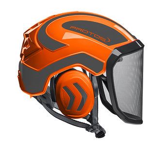 Pfanner Protos Helmet Orange/Grey