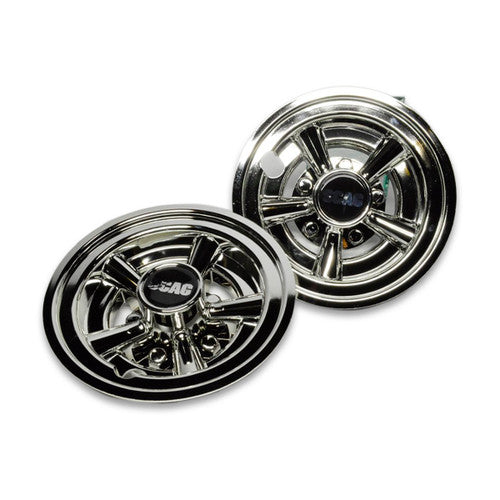 Scag Chrome Wheel covers for Freedom Z