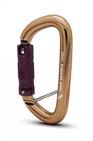 RockD Autolock Carabiner w/ Lanyard Pin