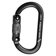 ROCK EXOTICA ROCKO AUTO-LOCK BLACK CARABINER